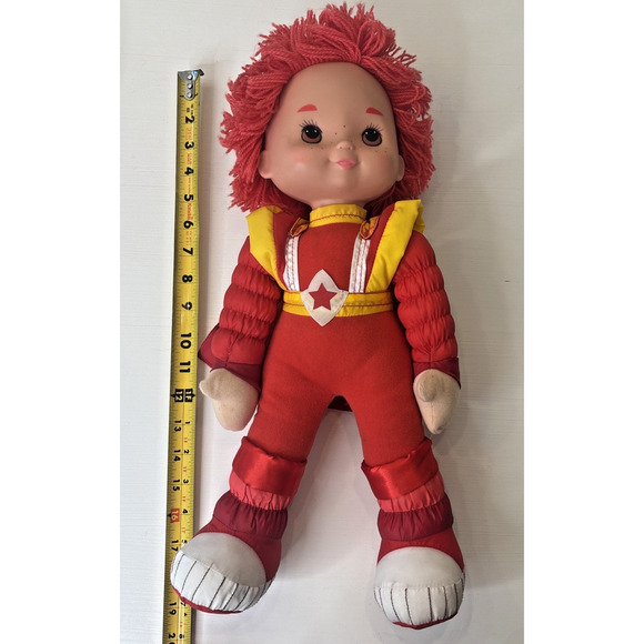 Vintage Rainbow Brite Red Butler Doll 18” 1983 Hallmark Mattel – Rare Large Plus - Picture 11 of 12